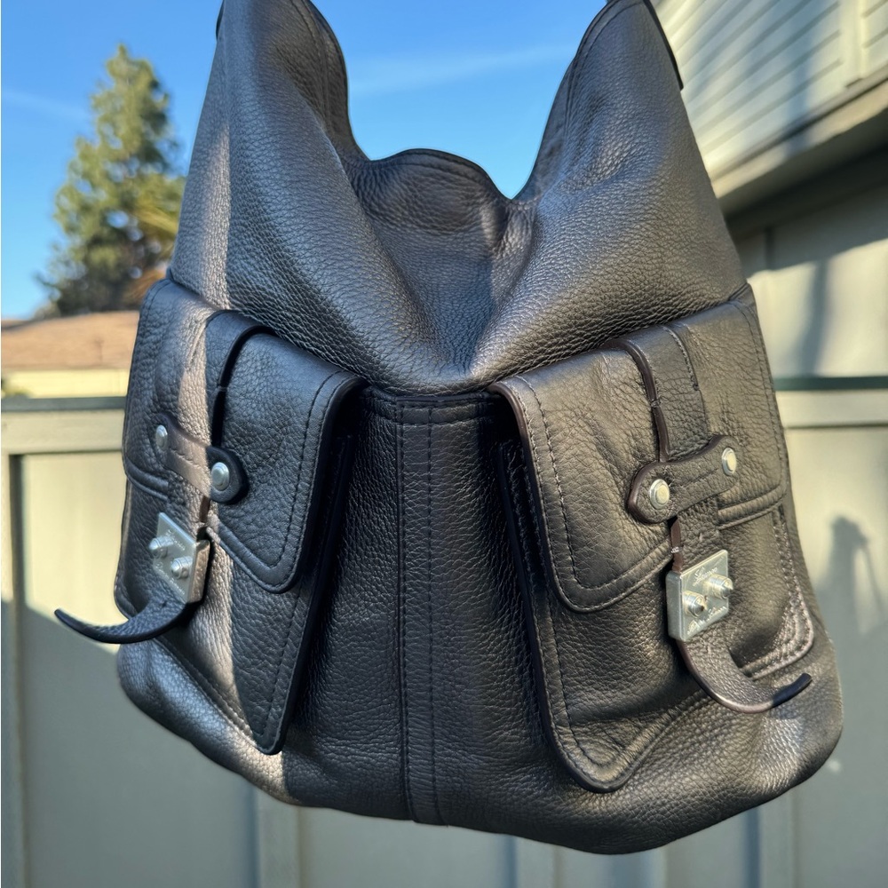 Sassy Silver Purse (leather)